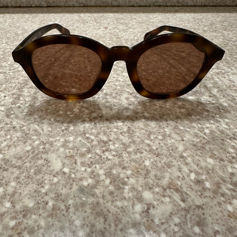 CELINE Brown 50MM Square Cat-Eye Sunglasses